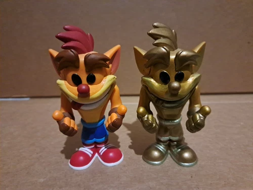 Chase Bandicoot Funko Soda Loose Common & Chase Figures Only No Can or Pog Disc