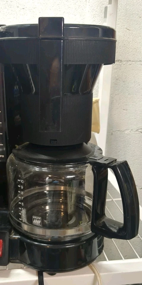 Krups Coffee Maker 10cup Dual Drip Machine Glass Carafe Germany 264B - Image 4 of 4