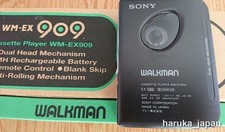   AS-IS  SONY WM-EX909 Walkman Cassette Player Near Mint from JAPAN