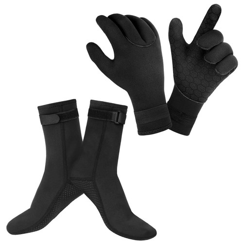 Gants De Natation En Néoprène 2mm - Gants Plongée Surf Chaleur Et Antidérapants