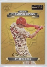 2021 Panini Diamond Kings Debut Artist Proof Blue Dylan Carlson #DDK-SC 0bv2