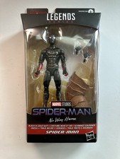 Marvel Legends Series Spider-Man No Way Home Black and Gold Suit Armadillo BAF