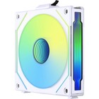 LIAN LI FAN SL INFINITY 140mm RGB WHITE REVERSE FAN 4 Fans