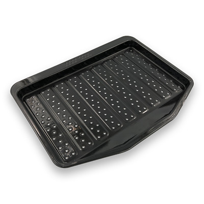 2 x Grillschale Ofenschale Lochblech Brötchenblech emailliert 41x2,5x31,5 cm 