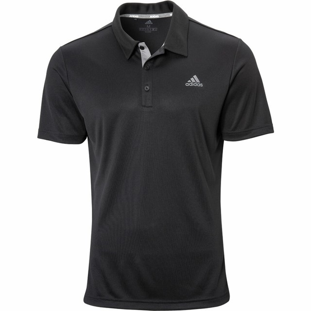 adidas men's drive novelty solid golf polo