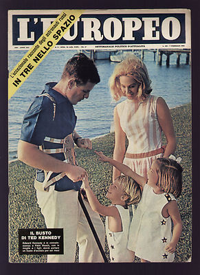 EUROPA 6/1965 KENNEDY VOGEL YEGOROV VOSKOD SANREMO MILVA ELSA MARTINELLI