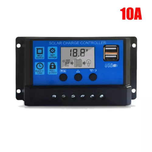 Solar Panel Regulator Charge Controller 12V/24V Auto Focus Tracking MPPT PWM - Picture 17 of 55