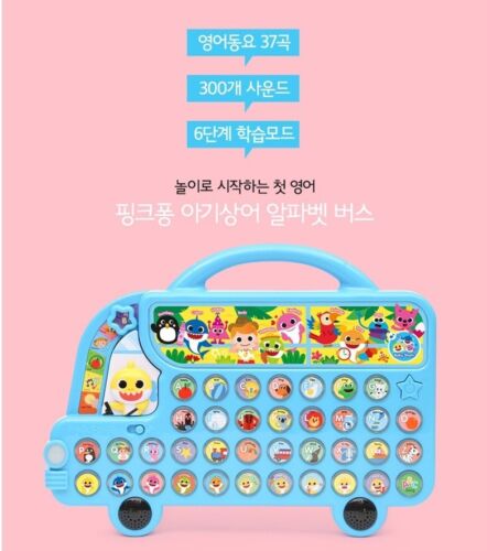 *Express* Pinkfong Learning Alfabeto Versión Inglés Autobús Juguete Bebé y Niños - Imagen 2 de 10