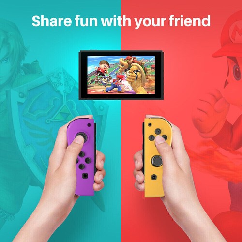 Juego de 2 2024 NUEVO para Nintendo Switch Joy Con Lite Controller Wireless Gamepad - Imagen 26 de 31