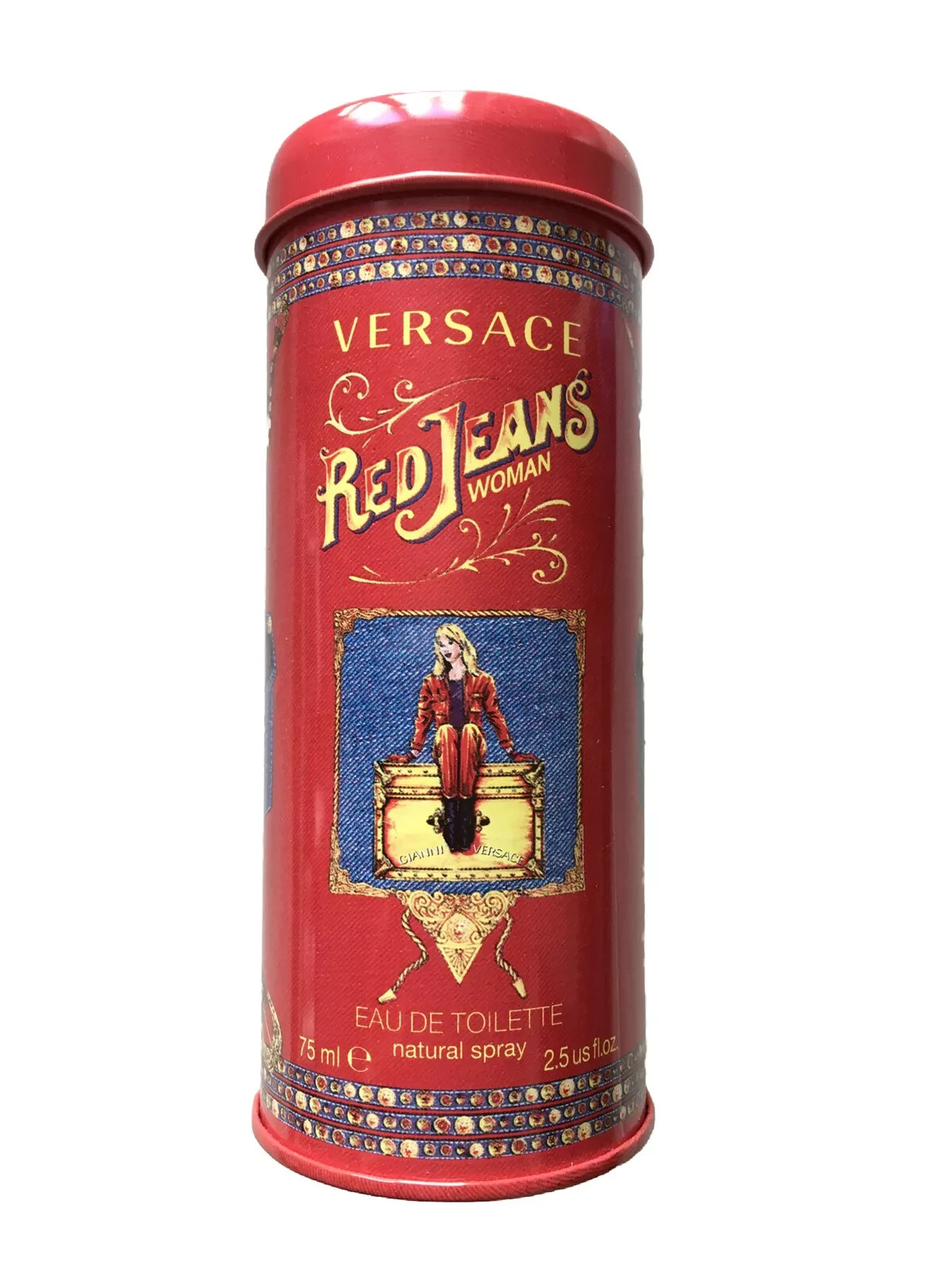 Versus Versace Red Jeans Woman 75 ml Eau de Toilette Neu OVP Natural Spray eBay