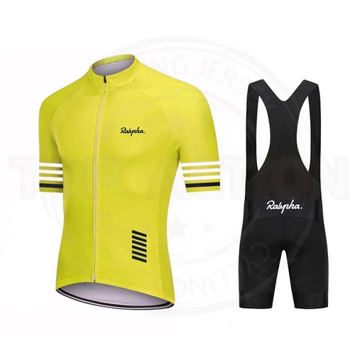 Cycling Clothing Set Summer Men's Short Sleeve Cycling Jersey Shorts Suit - Picture 32 of 45