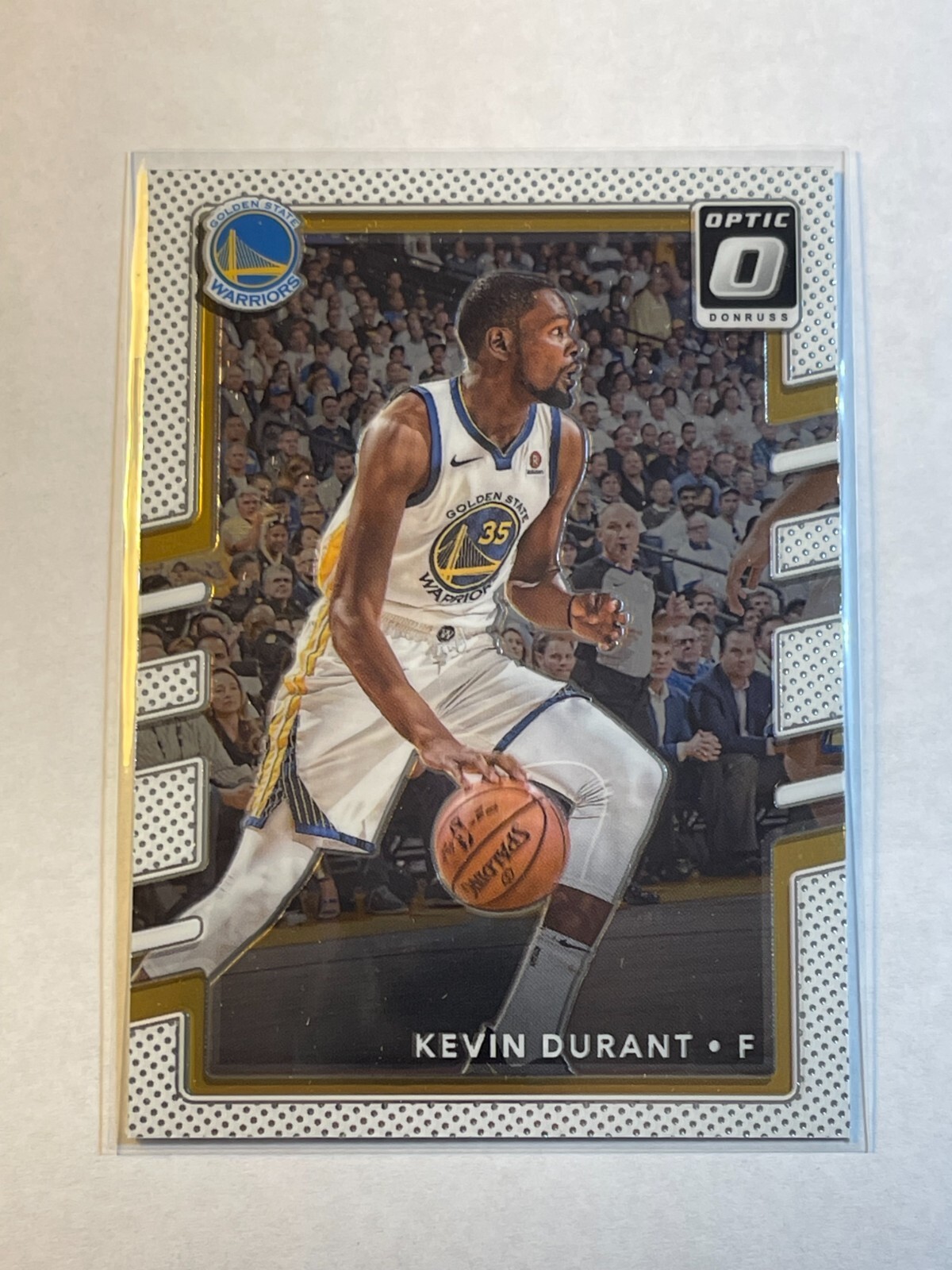 Kevin Durant 2017-18 Panini Donruss Optic #47 Golden State Warriors