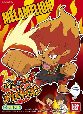 YoKai Watch 12 Melamelion Figure Plastic Model Kit Youkai Yo