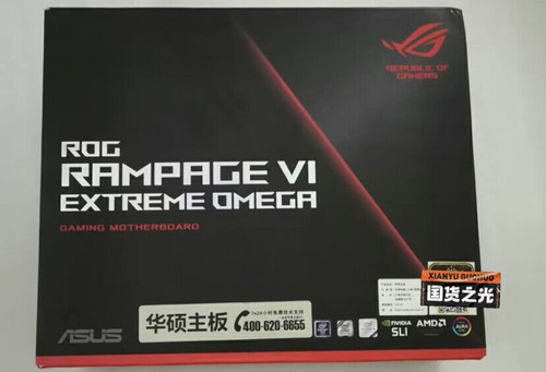 ASUS ROG RAMPAGE VI EXTREME OMEGA INTEL X299 LGA 2066 Support Core I9-10940X - Picture 5 of 6