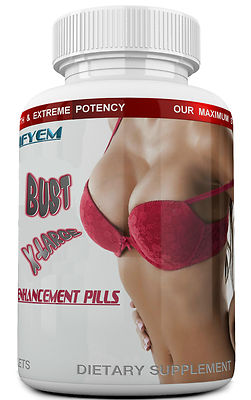 BUST X-LARGE  Breast Enlargement & Enhancement Pills. Extra Strength, 60-Tablets