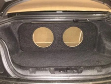 ZEnclosures 2015+ Mustang 2-10" Subwoofer Box Sub Speaker Box -charcoal,V2,RearF