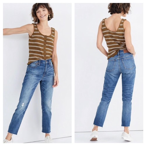 Madewell The High Rise Slim Crop 