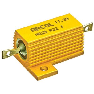 Arcol HS25 15K J 25W Aluminium plattierter Widerstand
