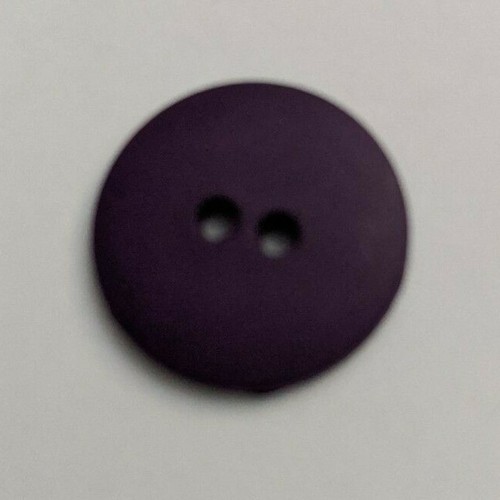 Round 2-hole Matte Button - 20 mm 3/4" JHB BUTTONS (pick color) - Picture 2 of 5