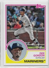 2018 Topps Update Series 1983 #83-24 Dee Gordon Seattle Mariners