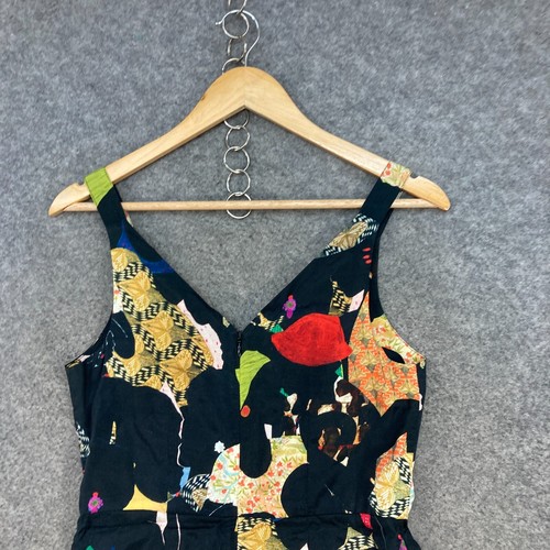 Gorman x Jamilla Okubo Jumpsuit Womens 6 Cotton Viscose Pockets Festival 1916 - Picture 9 of 12