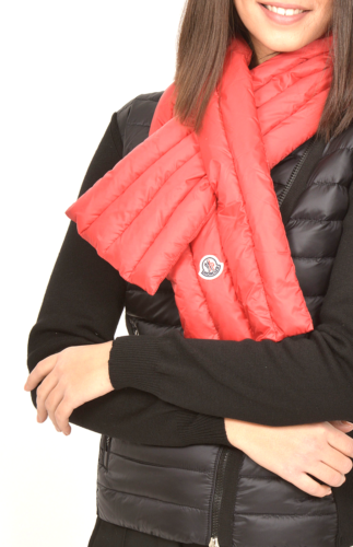MONCLER Daunenschal Sciarpa Down Puffer Scarf Schal Mufflers Stola Gesteppte New - Bild 3 von 15