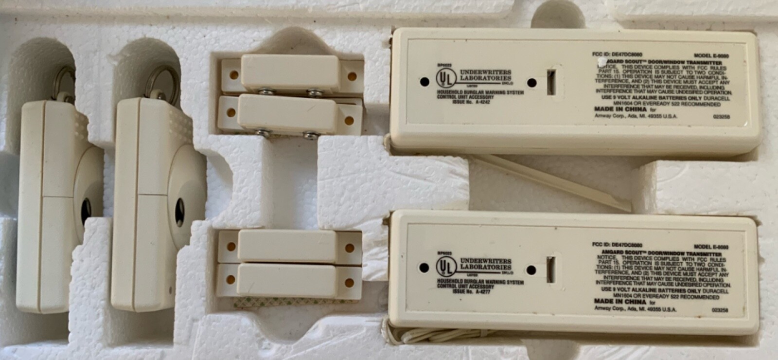 Amway ARMGARD SCOUT E-8079 Security System