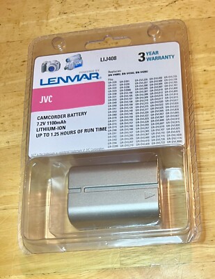 Lenmar LIJ408 1100mAh Battery For JVC Camcorder NIP