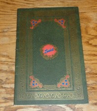 Original 1920 Buick Six Cylinder Deluxe Sales Brochure 20 Roadster Touring Coupe