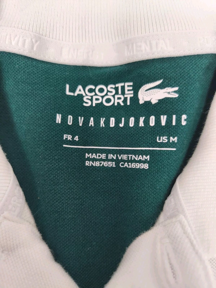 LACOSTE NOVAK DJOKOVIC ポロシャツ Mサイズ Amazon.com: Lacoste Men's Sport Tennis x Novak Djokovic