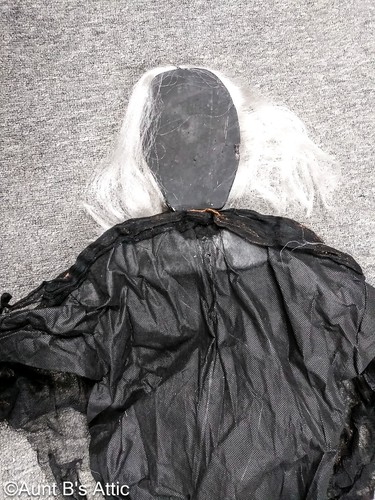 Zombie Prop 57" Blk or Bl Creepy Climbing Indoor/Outdoor Hanging Halloween Prop - Picture 7 of 11