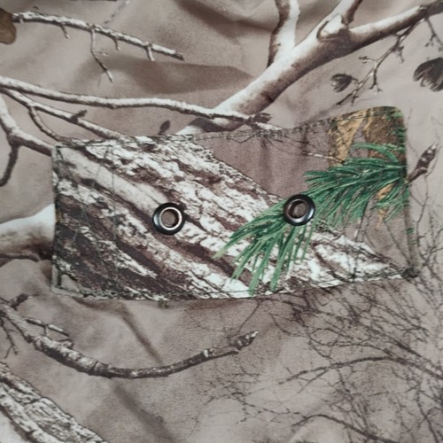 Real Tree Vest Reversible Camo And Orange Insulated Men's M Zip up with Pockets - Picture 4 of 9