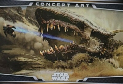 Star Wars The Mandalorian コンセプトアートカード 10 STAR WARS THE