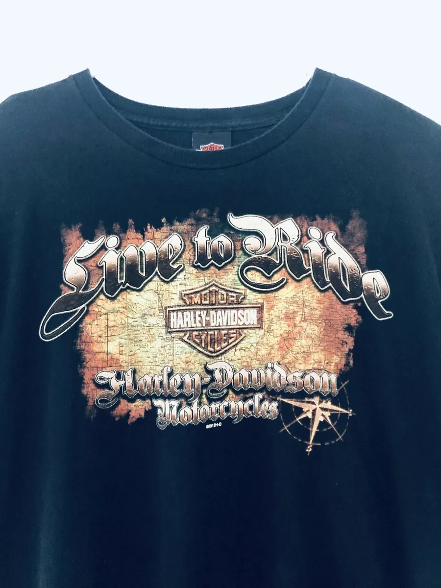 Harley-Davidson Mens Black, Rossiters, Sarasota, FL H-D Graphic T