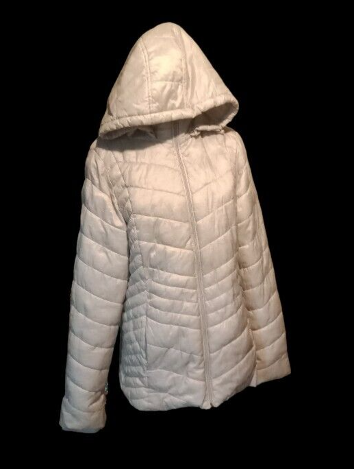 Xersion Lightweight Packable lite grey Puffer Jacket Women's Sz MT eBay