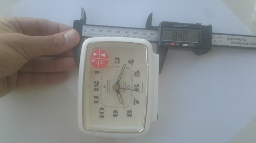 Junghans 140/0700.00 CHRONOVOX VINTAGE ALARM CLOCK REVEIL SVEGLIA WATCH UHR - Imagen 4 de 12