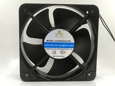 1 PCS GUO HENG Fan GH20060HA2BL 220-240V AC 0.45A 20cm 20060 2 Wire #F