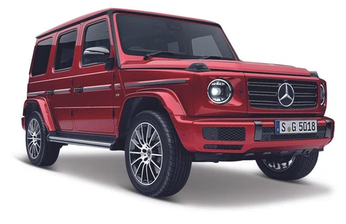 Mercedes Benz G-Class AMG SUV 2019 red Maisto Diecast Collection Car Model 1/25