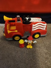 2011 Mattel Disney Mickey Mouse Clubhouse Fire truck Engine Sound Working