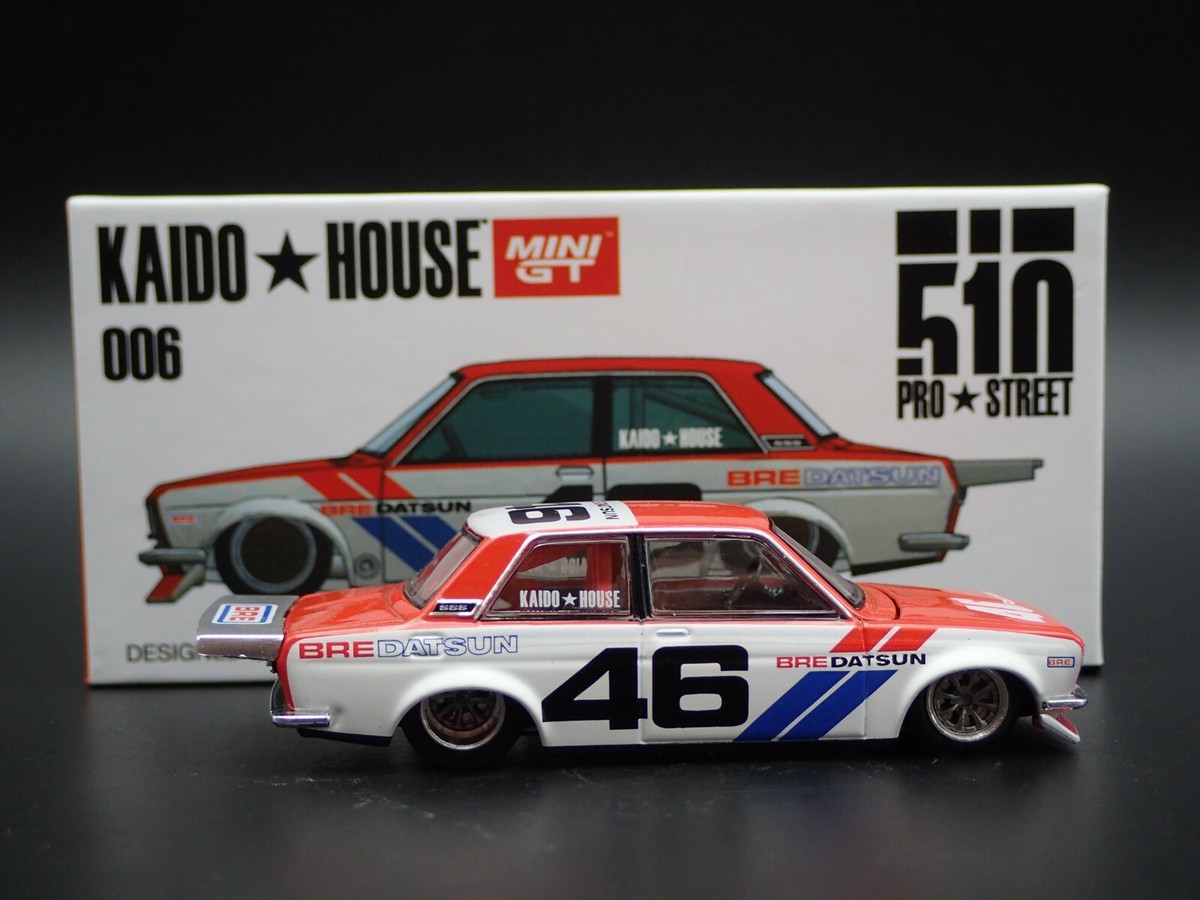 ミニカー KAIDO HOUSE DATSUN 510 V3 Black Limited Datsun 510 Street BRE510 V3 Black Limited | Kaido House