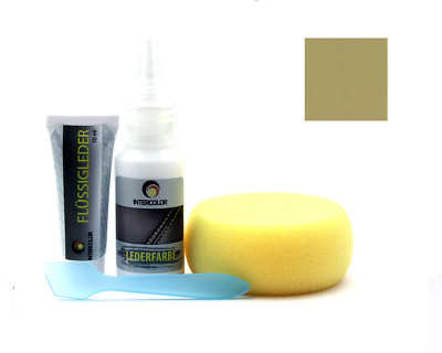 INTERCOLOR BMW Dakota beige leather color. SET Repair 4