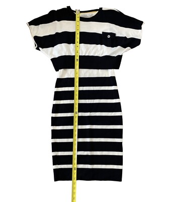 knit dress with bow Bow Open Back Knit Dress main image 1