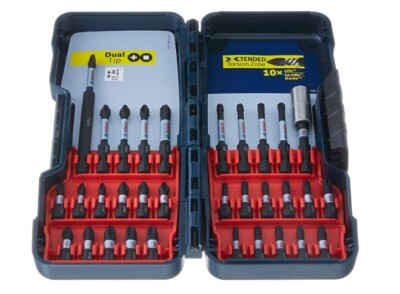 Bosch 32-piece Impact Screwdriver Bit Set SBID32 for sale online
