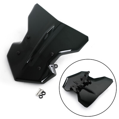 #ad #ad Motorcycle Windscreen Windshield Shield Protector For Yamaha MT 03 2022 Black $46.89
