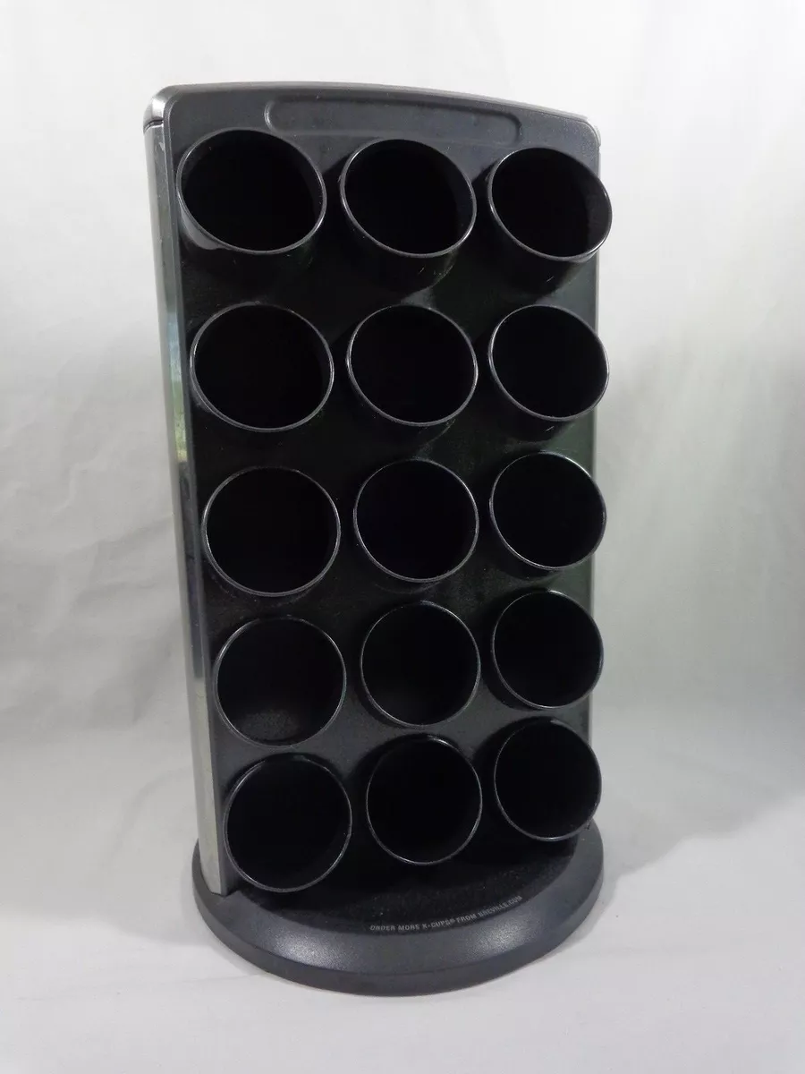 Breville K Cup Carousel Stainless Black Tower Holds 30 BKC100