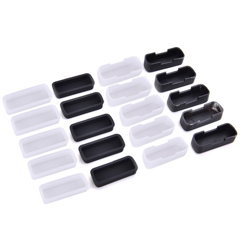 5pcs Protective Cover Rubber Covers Dust Cap For Computer DVI Connec-SA JW