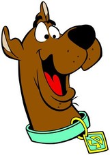 Scooby Doo Head Sticker / Vinyl 10 Sizes TRACKING FAST SHIP