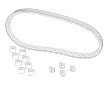 1R000448 ORIGINAL TRANSMISSION KIT Piaggio X10 350 4T 4V I.E. E3 2012-2015 (APA