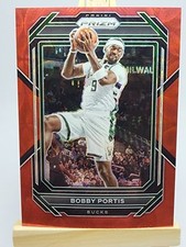 Bobby Portis 2022-23 Panini Prizm Prizms Choice Red #105 /88 Milwaukee Bucks