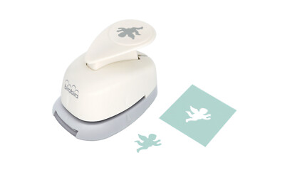 Bira Craft 5/8 inch Boy Angel Shape Lever Action Craft Punch for Paper Crafting 